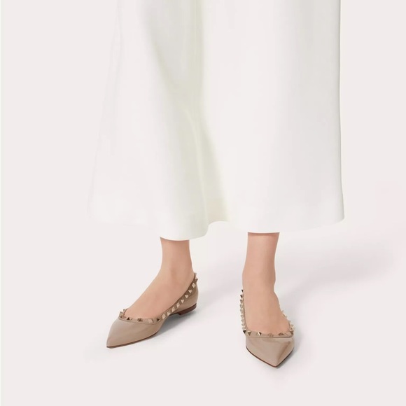 VALENTINO Rockstud Ballet Flats - Picture 1 of 16